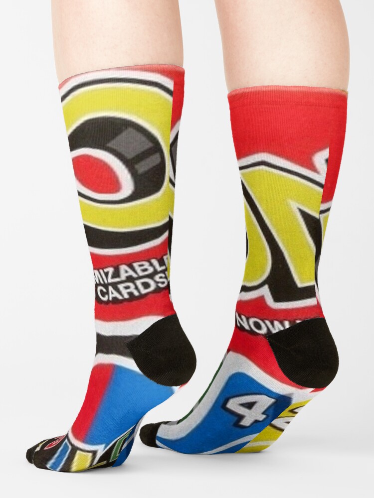"UNO" Socks for Sale by Radrollins Redbubble