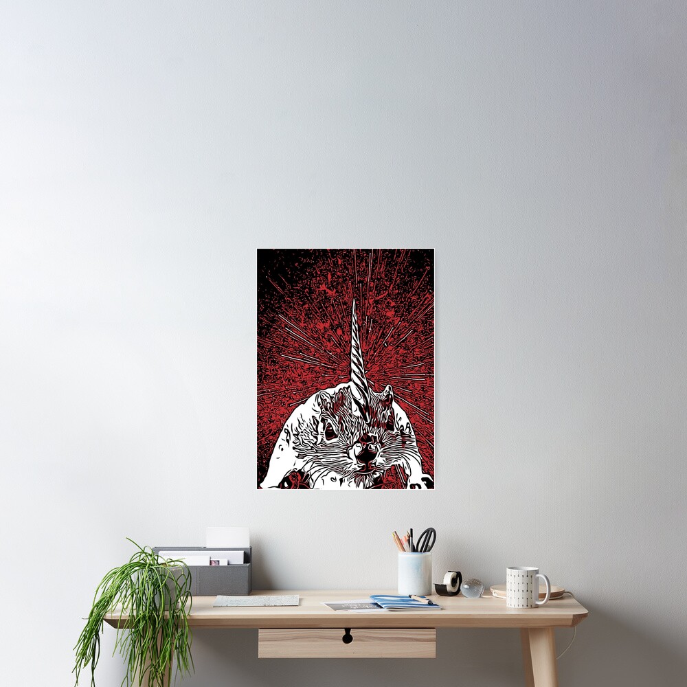 The Overlord Unicorned Squirrels From Mars Poster