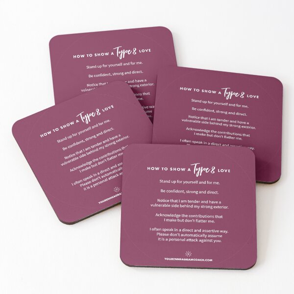 Item preview, How to Show a Type 8 Love designed and sold by EnneagramCoach.