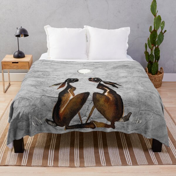 Item preview, MOONGAZING HARES h1296 designed and sold by Hares & Critters.