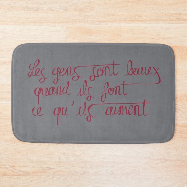 Item preview, Les gens sont beaux quand ils ont ce qu'ils aiment designed and sold by lettragere.
