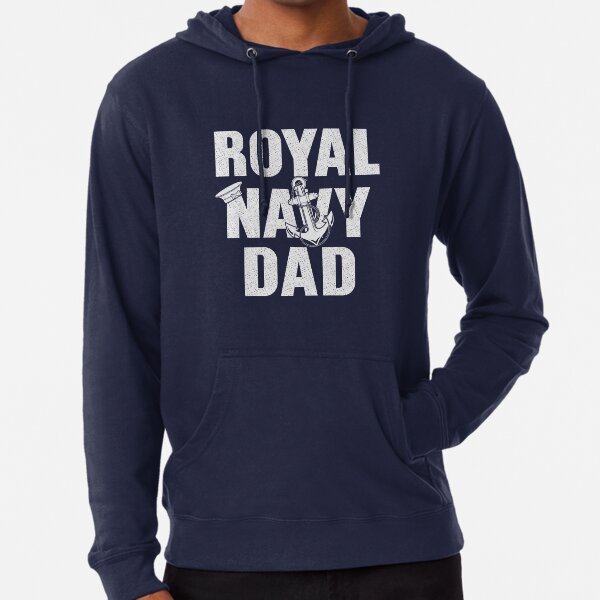 navy dad hoodie