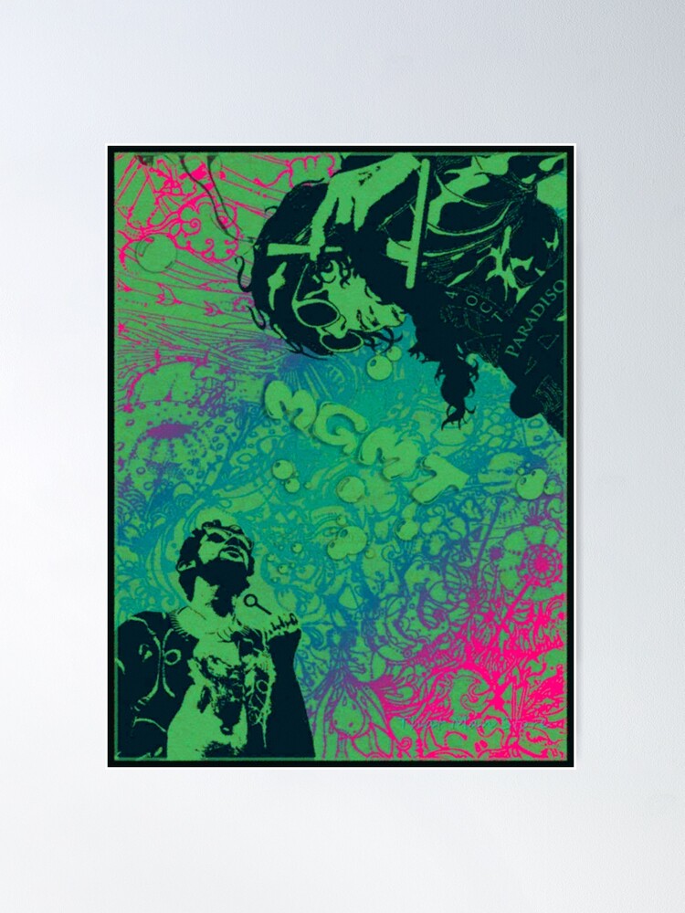 Alternate view of M G M T Psychedelic Poster