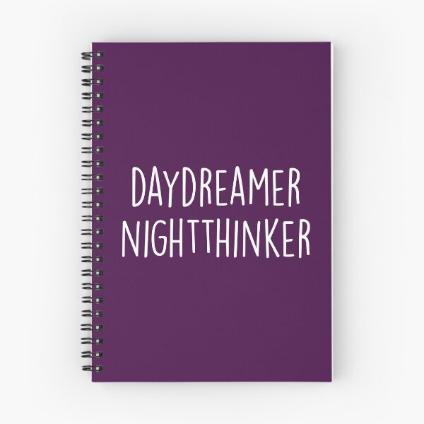Item preview, Daydreamer Night Thinker Quote designed and sold by quarantine81.