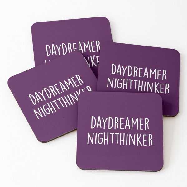 Item preview, Daydreamer Night Thinker Quote designed and sold by quarantine81.