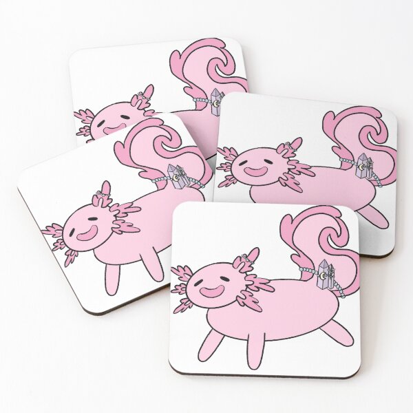 Item preview, wizard axolotl designed and sold by thewizardbear.