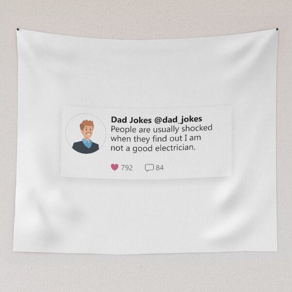 Item preview, Dad jokes - Electrician designed and sold by Simon Dast.