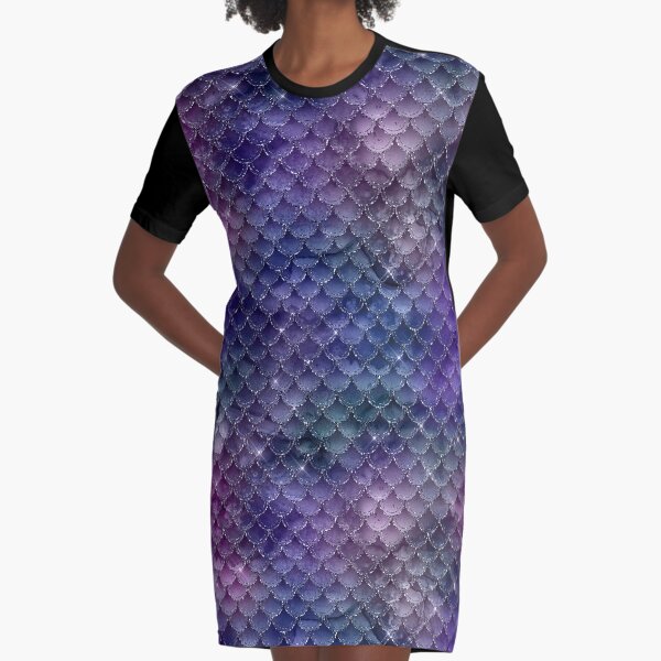 Siren creature Graphic T-Shirt Dress
