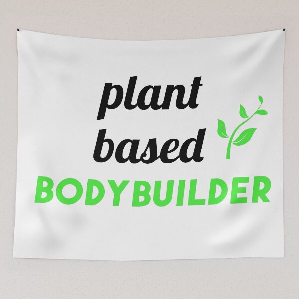 Item preview, Plant Based Bodybuilder designed and sold by jackknite.