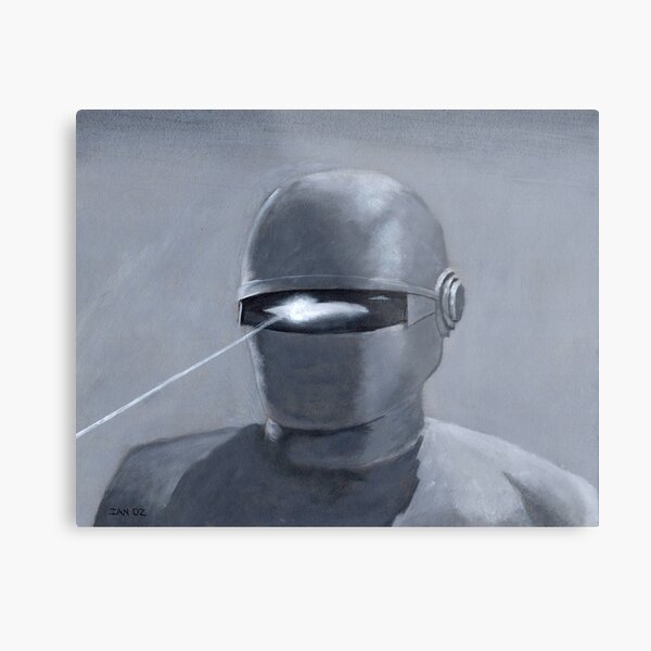 El día que la tierra se detuvo - Gort Acylic Painting Lámina metálica