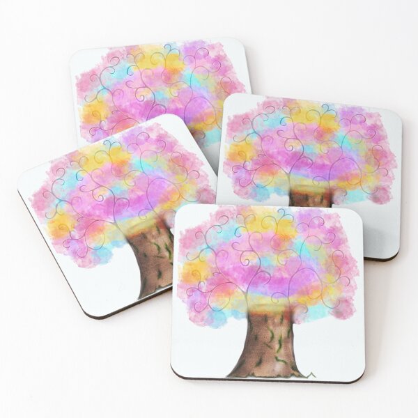Item preview, Pansexual Pride Tree designed and sold by ArtisticMishaps.