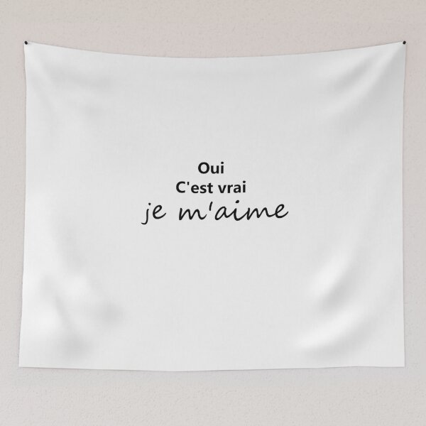 Item preview, Oui c'est vrai je m'aime designed and sold by El-Farouk.
