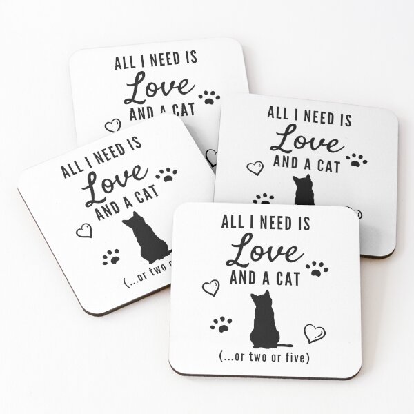 Item preview, Love and Cats designed and sold by badluckblackcat.