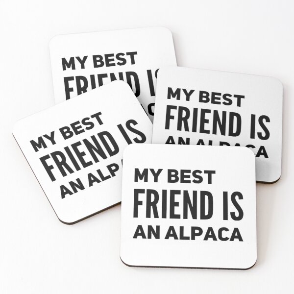 Item preview, My Best Friend Is An Alpaca - Animal designed and sold by blaizedesigns.