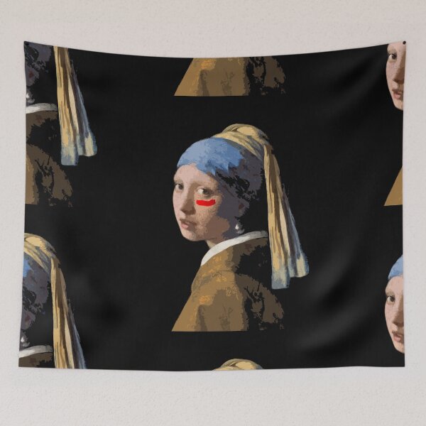 Item preview, Girl with a Pearl Earring designed and sold by Paskwaleeno.