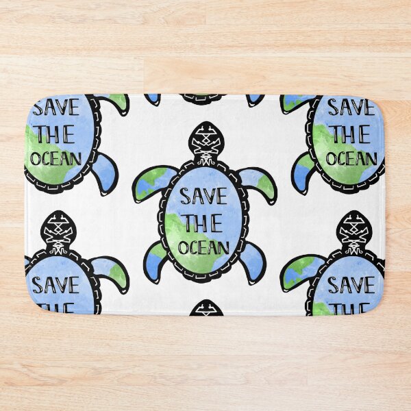 Item preview, Save the ocean pattern designed and sold by reasonablemunki.