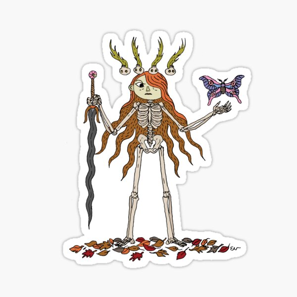 Cursed Girl Sticker