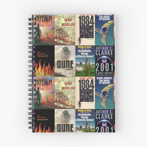 Item preview, Famous science fiction books designed and sold by arkitekta.