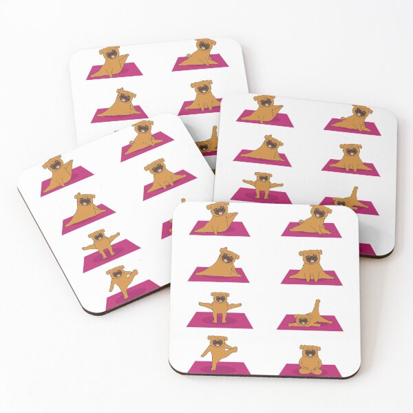 Item preview, PUGS YOGA POSES designed and sold by creativeliberty.