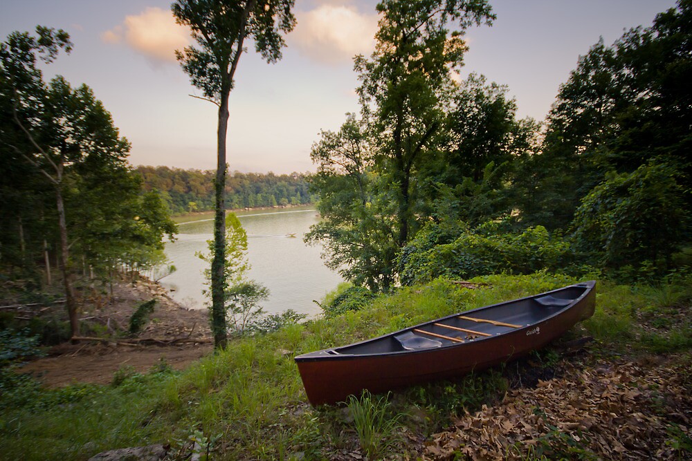 Rough River Lake Kentucky By Daniel Nahabedian Redbubble   Flat,1000x1000,075,f 