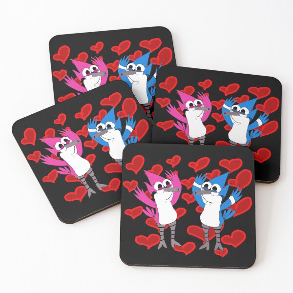 Item preview, Baby Mordecai and Baby Margareth Regular Show/Valentines Day designed and sold by kestrada2906.