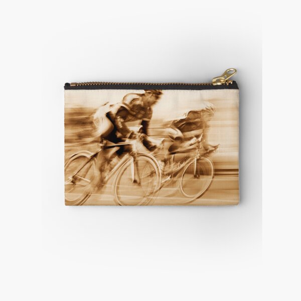Item preview, Two Cyclists Battling for the Lead - Sepia Tones designed and sold by Buckwhite.