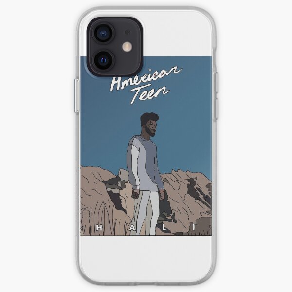 American teen sticker iPhone Soft Case