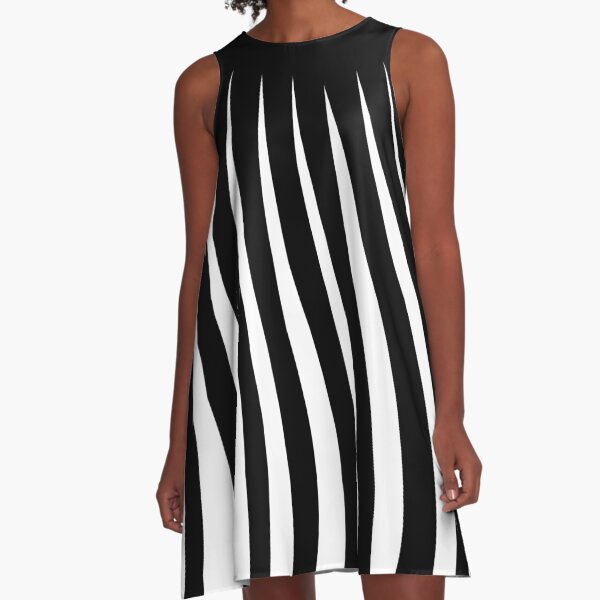 Item preview, Black and White Irregular Stripes designed and sold by ArtformDesigns.