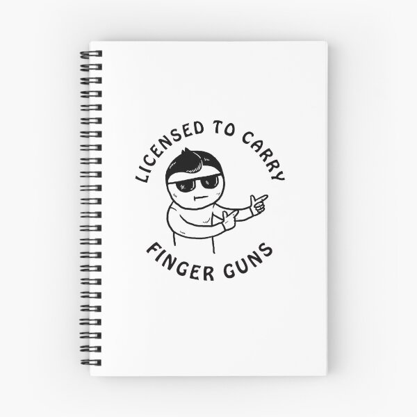 Item preview, Licensed To Carry Finger Guns designed and sold by Yipptee Shirts.