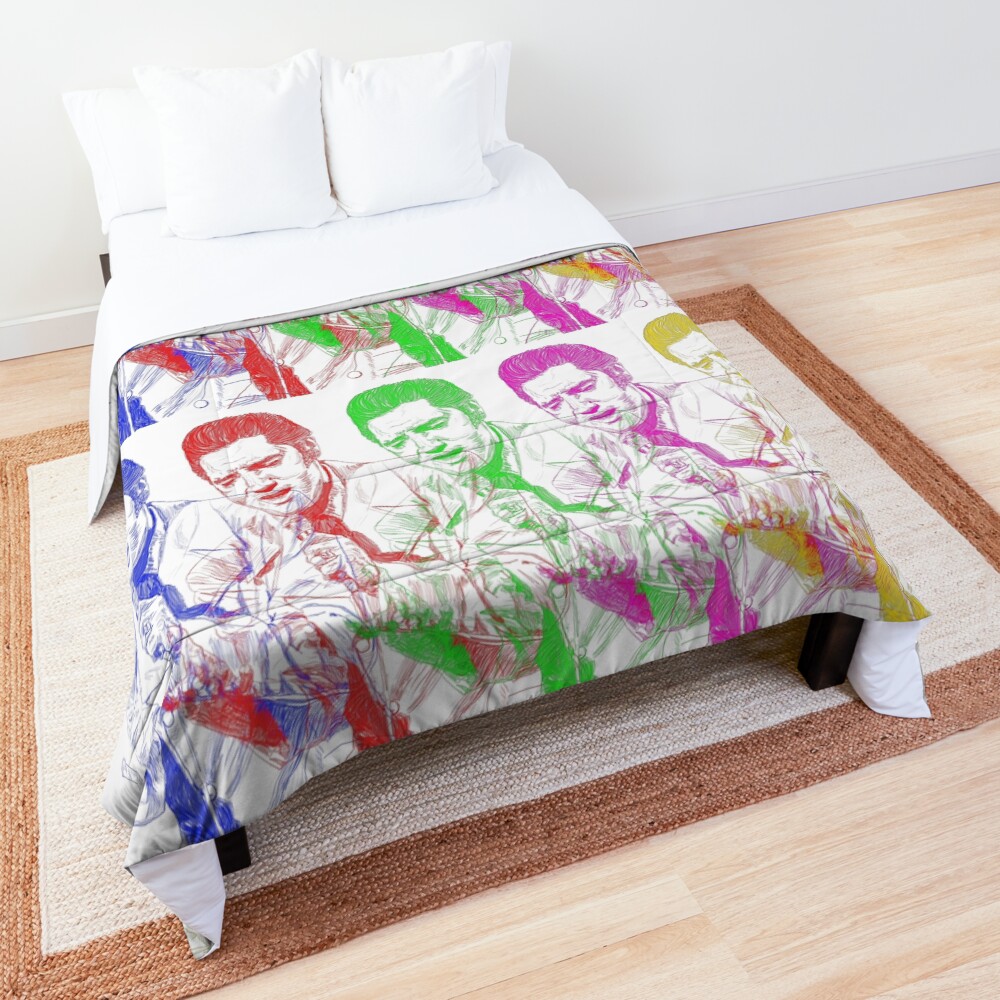 Rainbow Elvis Comforter