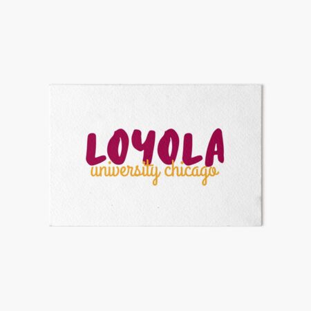 Loyola Chicago - Wolf & Kettle Art Board Print for Sale by freddylikeapple