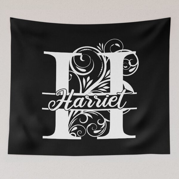 Item preview, Personalized Name Monogram H - Harriet - Letter H - White designed and sold by MysticMagpie.