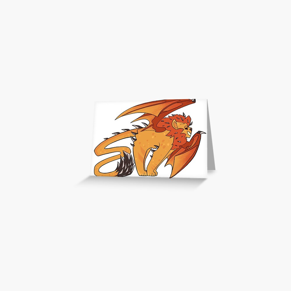 DnD Manticore Kitten DnD Manticore Kitten