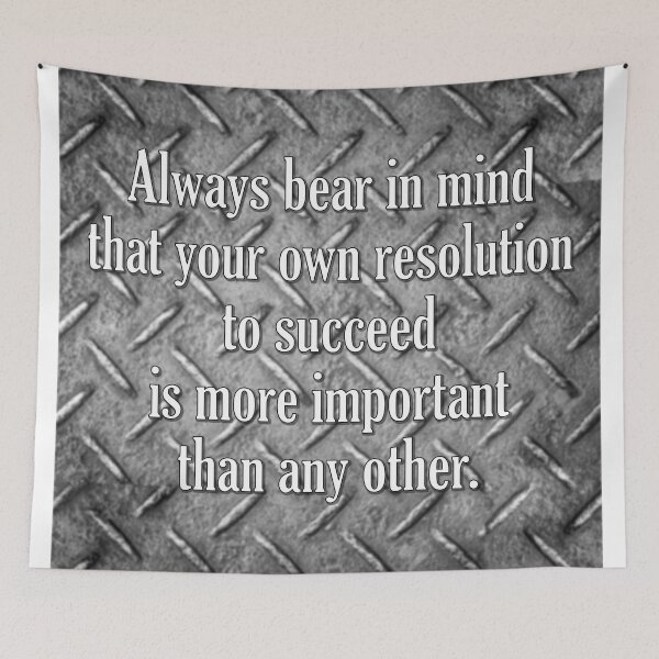 Item preview, Always bear in mind that your own resolution to succeed designed and sold by Hilbert72.