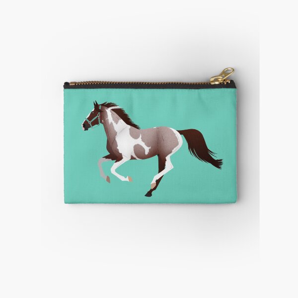 Artikelvorschau, Roter Roan Tobiano-Farben-Galopp - Pferd Rampaige entworfen und verkauft von equinerampaige.