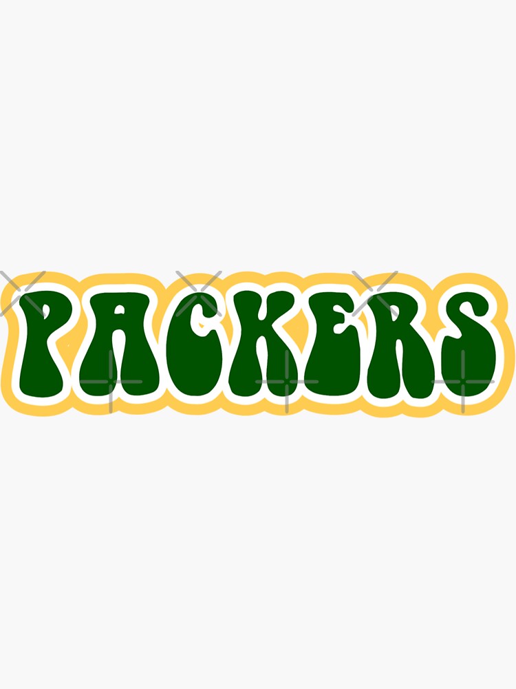 Go Pack Go Flag Sticker for Sale by oliviabergh