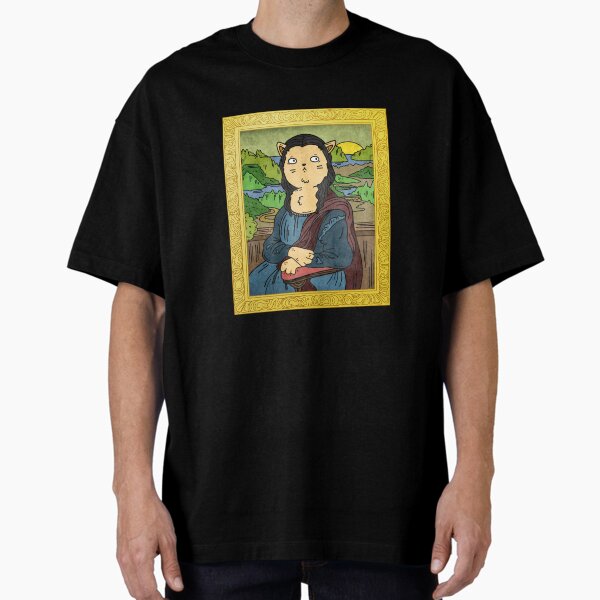 Artikel-Vorschau von Miezekatze Lisa, Mona Lisa Katze, Mona Lisa, Mona Lisa Kunst, Mona Lisa meme, designt und verkauft von enjoytheshirt.