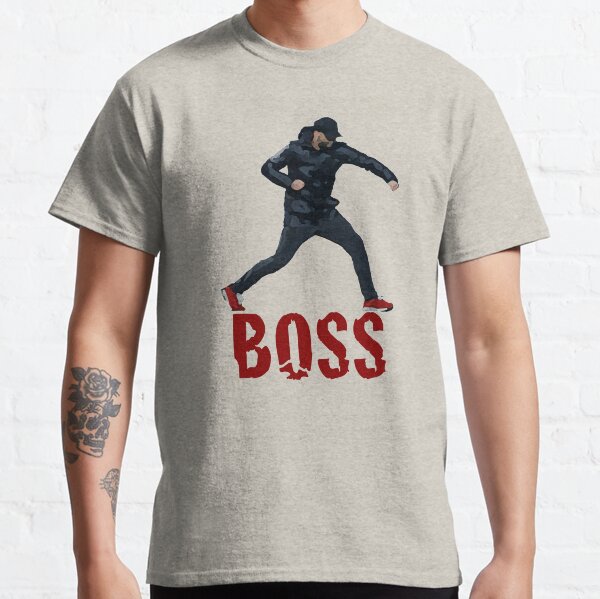 Item preview, Jurgen Klopp colour 'BOSS' fist pump celebration artwork designed and sold by campionedesign.