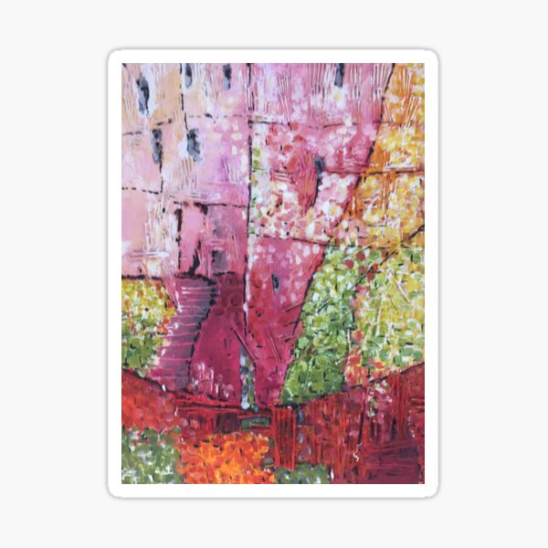 La belle ville / The beautiful city Sticker
