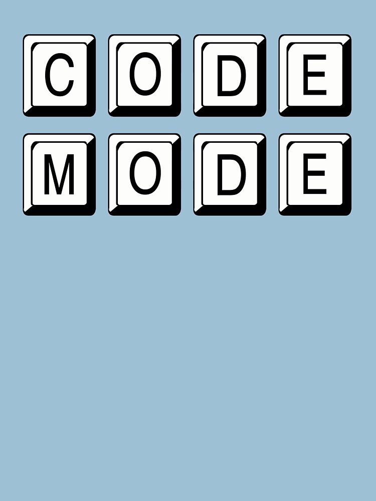 Code Mode for Cool Coders by Rightbrainwoman