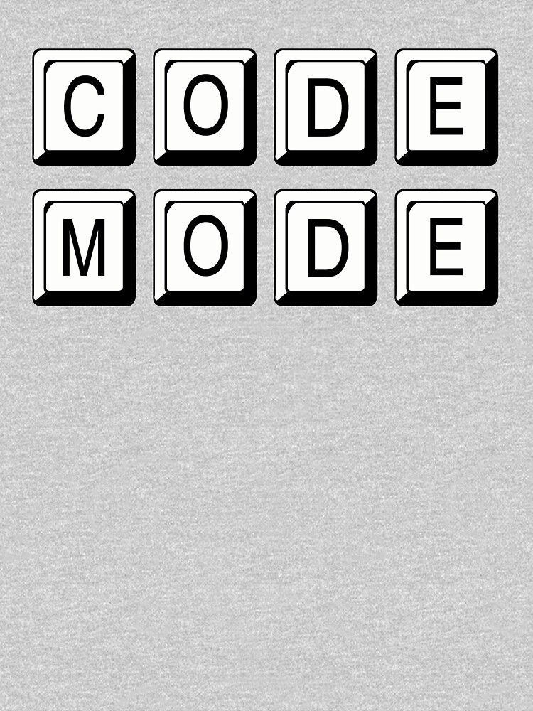 Code Mode for Cool Coders by Rightbrainwoman