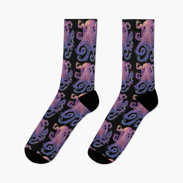 Item preview, Beautiful Purple Octopus designed and sold by DontTouchHutch.