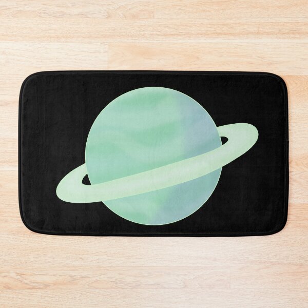 Item preview, Pastel Green Ringed Planet designed and sold by WildRose271.