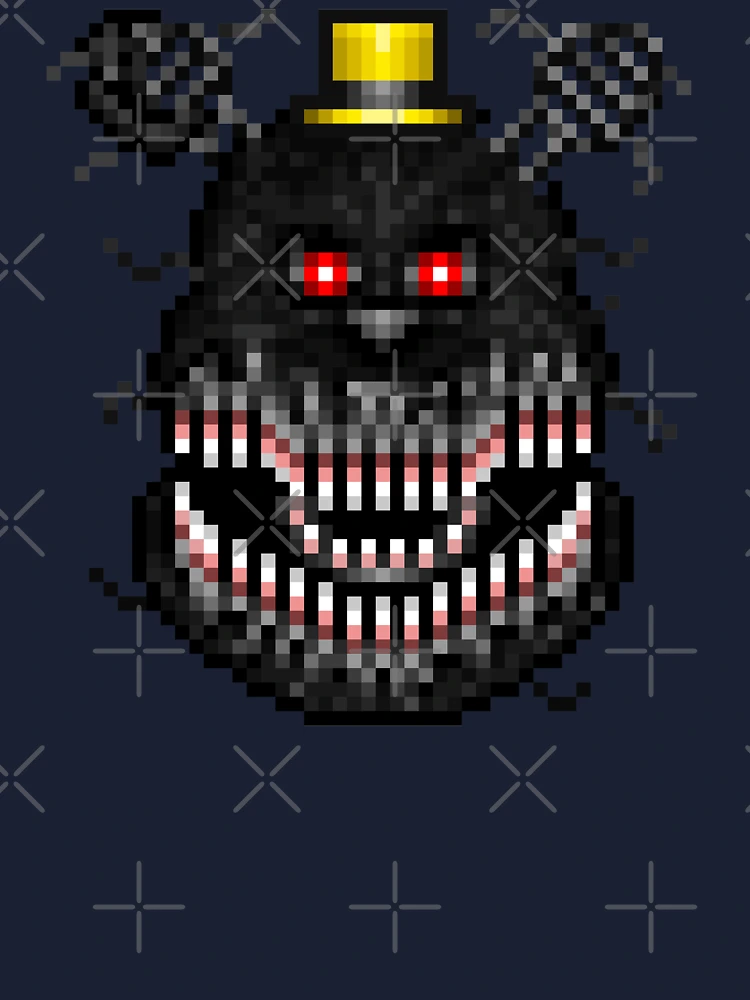 Nightmare fnaf 4 my version pixel art