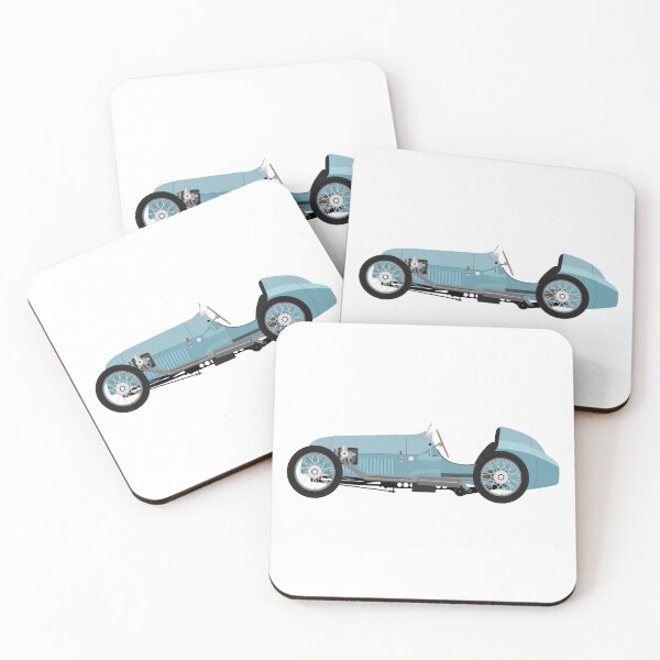 Item preview, Austin 7 Single Seater Racing Classic Car (Blue)  designed and sold by JHMimaging.