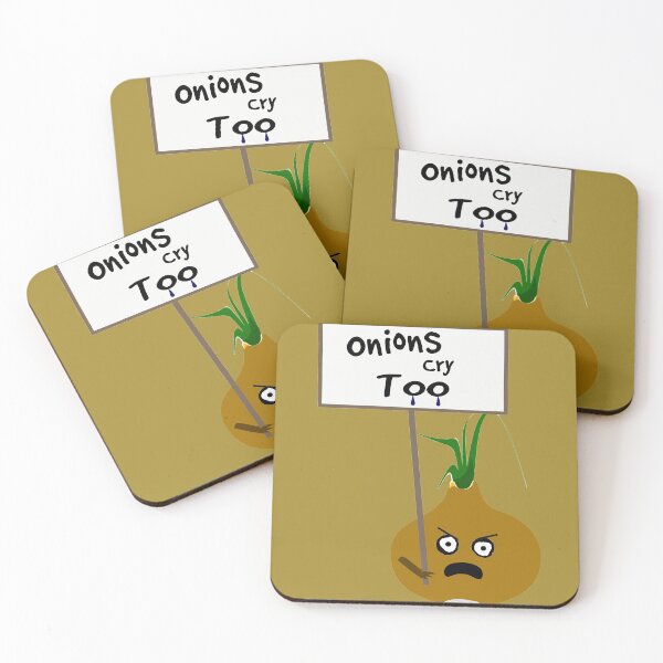 Item preview, Onions Cry Too Vegan Protest designed and sold by Thispoeticlife.