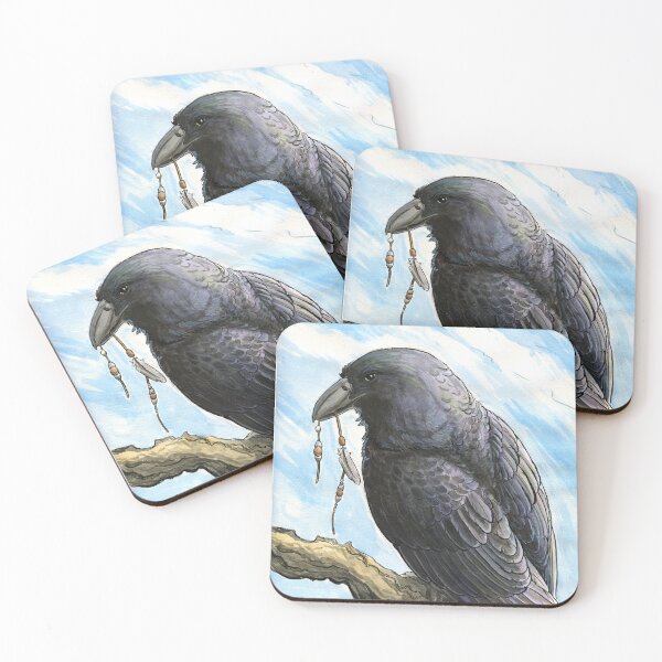 Iridescent Thief Coasters (Set of 4)