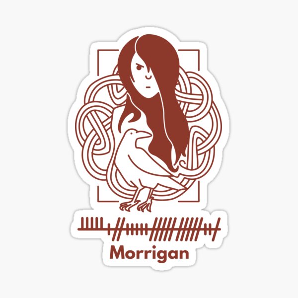 Morrigan Sticker