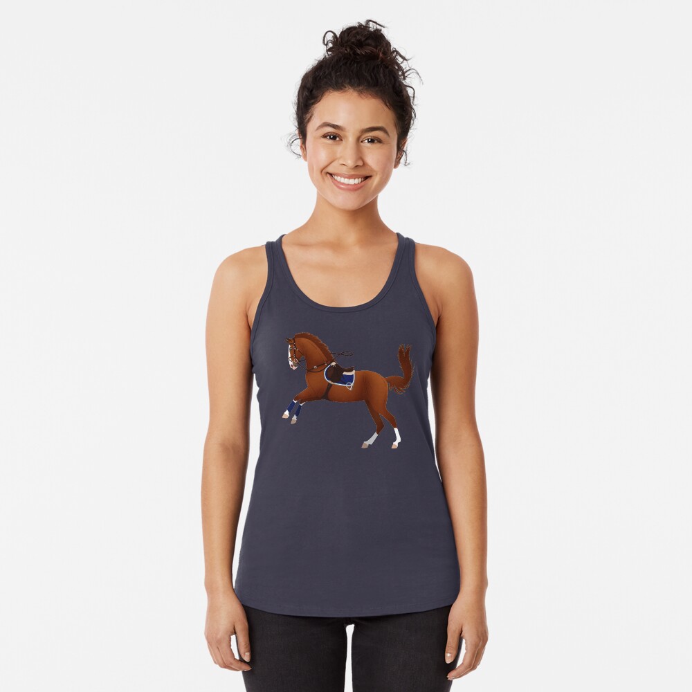 Item preview, Racerback Tank Top designed and sold by equinerampaige.