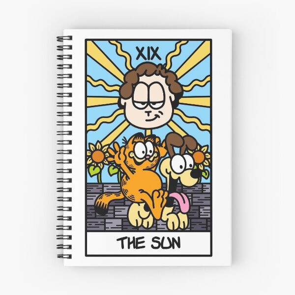 Item preview, the sun tarot card but it's garfield  designed and sold by jxliahx.